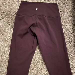 Lululemon Wunder Under Leggings in “Vintage Grape”